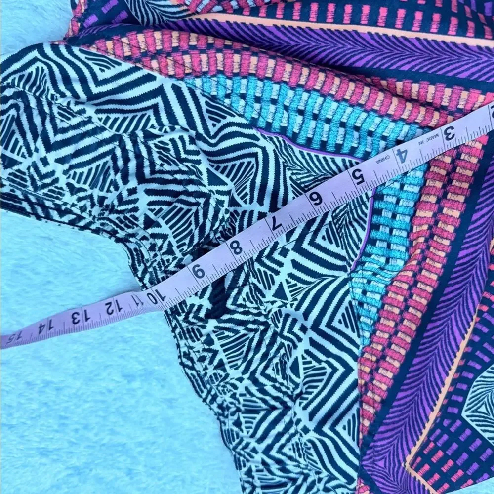 Roxy Multicolor Geometric Women's Athletic Shorts